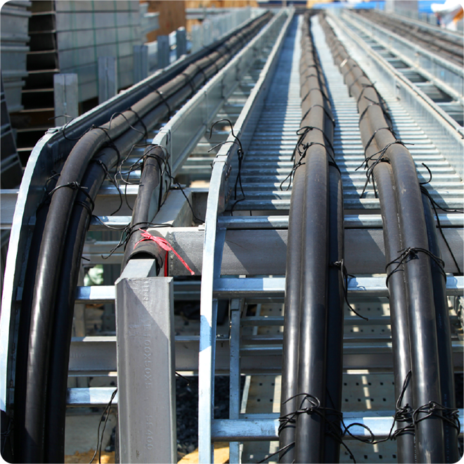 電気工事関連/ケーブルラック工事・ケーブル配線工事